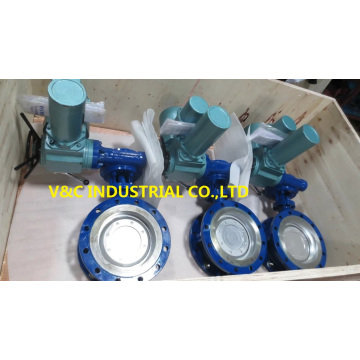 Flange Butterfly Valve with Motor Actuator